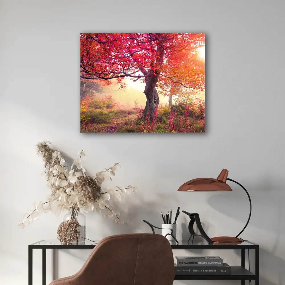 Картина на стекле Postermarket Красное дерево 40x50 см STLM-2168344 - Вид №2