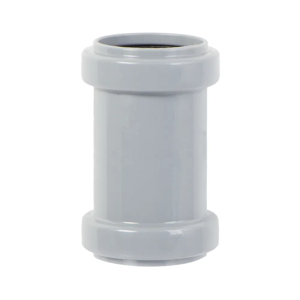 Муфта канализационная Политэк 40 мм для соединения труб 11011266 STLM-0001044 - Вид №1