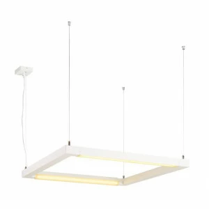 Подвесной светильник белый SLV Open Grill Double Twist 1001296 SLV ДИЗАЙНЕРСКИЕ, OPEN GRILL 00-3889760 Белый