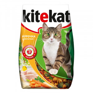 ПР0051328 Корм для кошек курочка аппетитная сух. 350г Kitekat