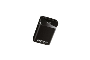17580970 Внешний аккумулятор черный Slim LED дисплей пластик EX-PB-909 EXPLOYD