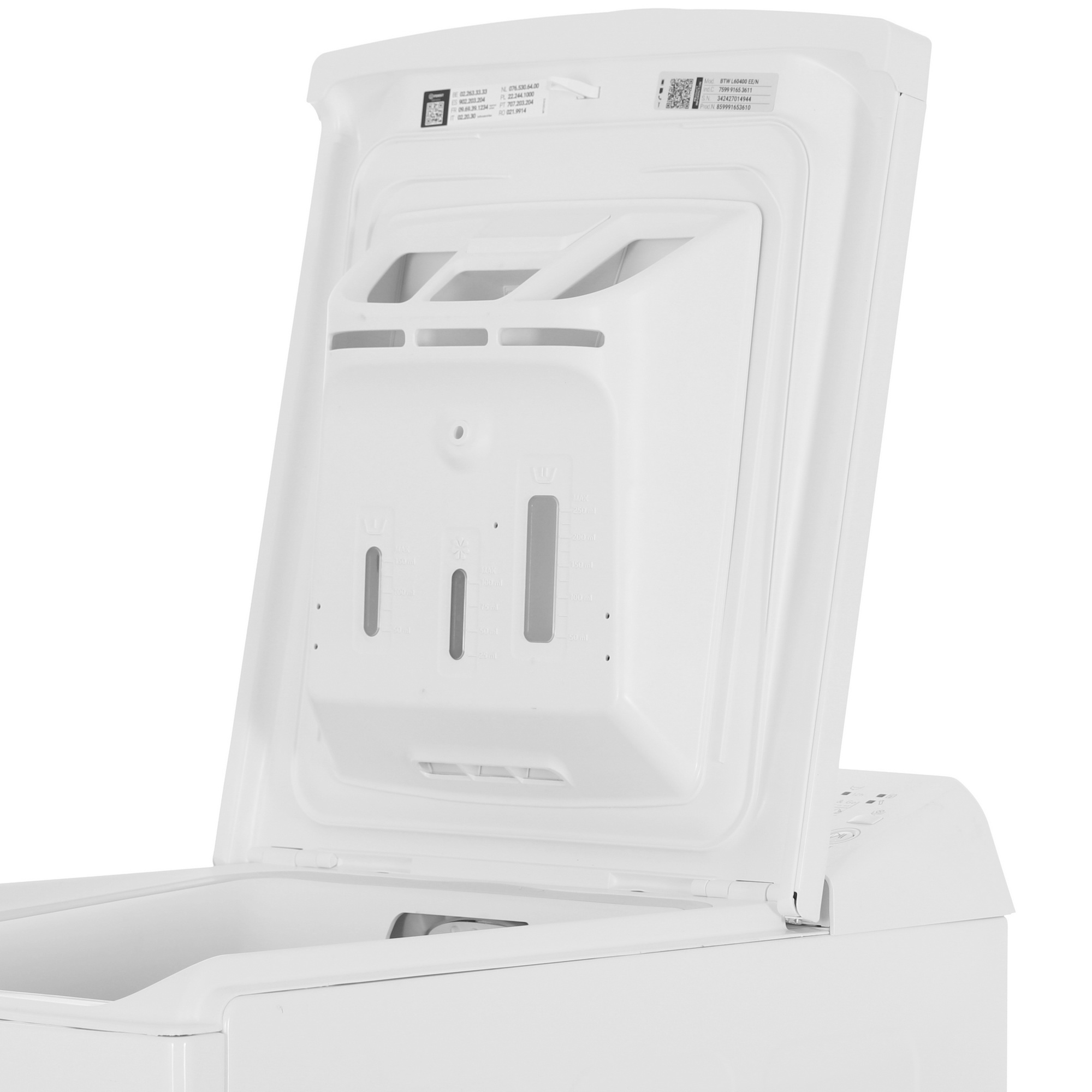 9153057 Стиральная машина Indesit BTW L60400 EE/N белый STDN-0110000 - Вид №6