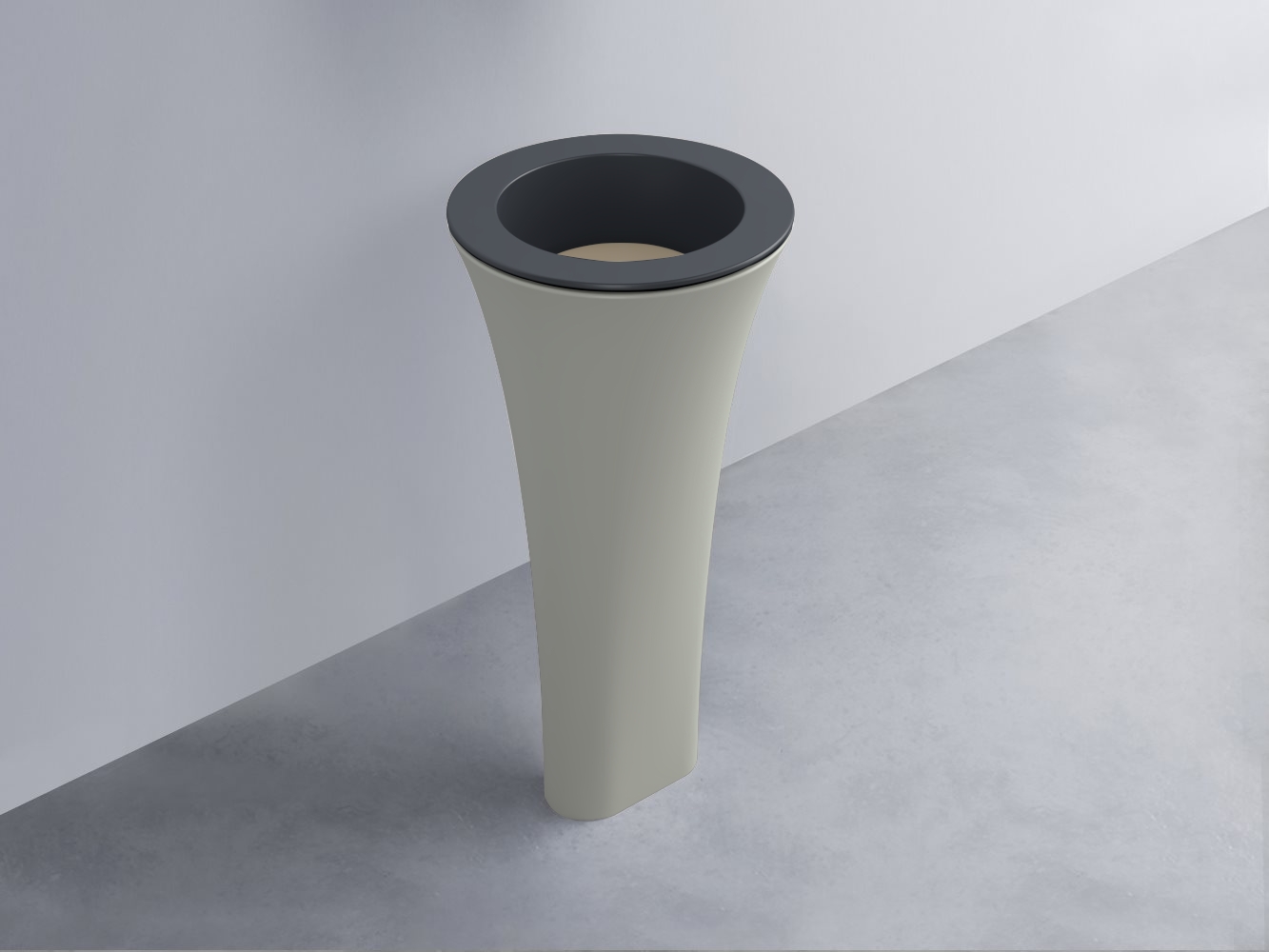 AMLA45-BA+AMPILT-AV+AMCOLT-PM Раковина Amedeo Tondo отдельностоящая cielo Enjoy + Amedeo Ceramica Cielo
