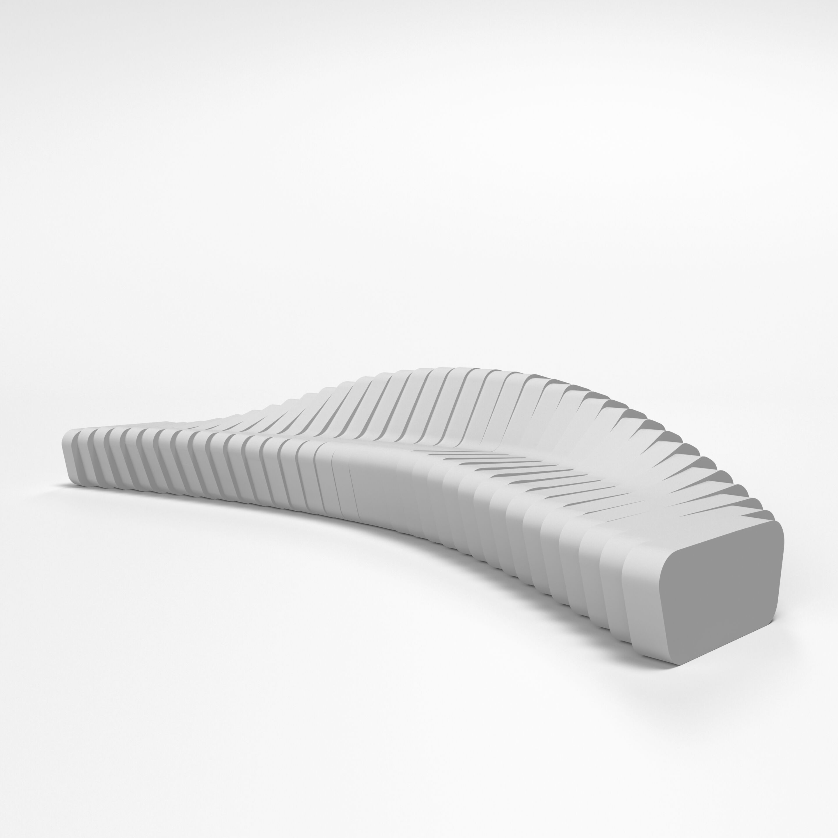 Модульный изогнутый диван с пенопластовым покрытием SIXINCH Cliffy ARCH-00045746 - Вид №35