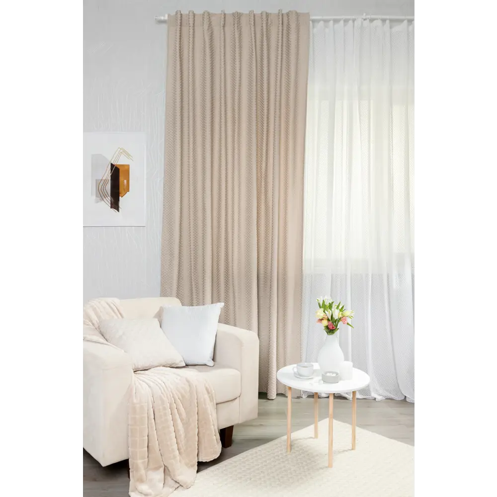 Карниз двухрядный раздвижной Inspire Трапеция 160-300 см цвет белый STLM-2121902 - Вид №4