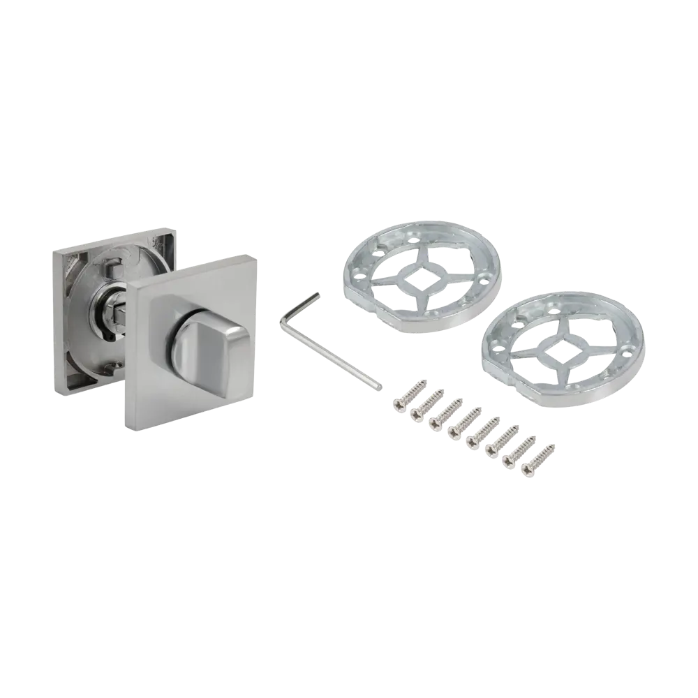 Завертка дверная KREAFORTA WCQ2 алюминий цвет хром STLM-2156036 - Вид №1