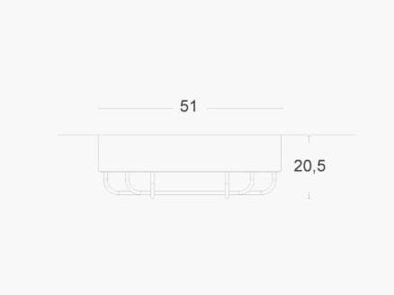 Открытый железный светодиодный потолочный светильник ZAVA строительная площадка ARCH-00064257 - Вид №3