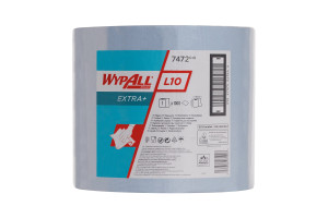 18846786 Протирочные салфетки WypAll L10 EXTRA+ большой рулон, синий 7472 Kimberly-Clark