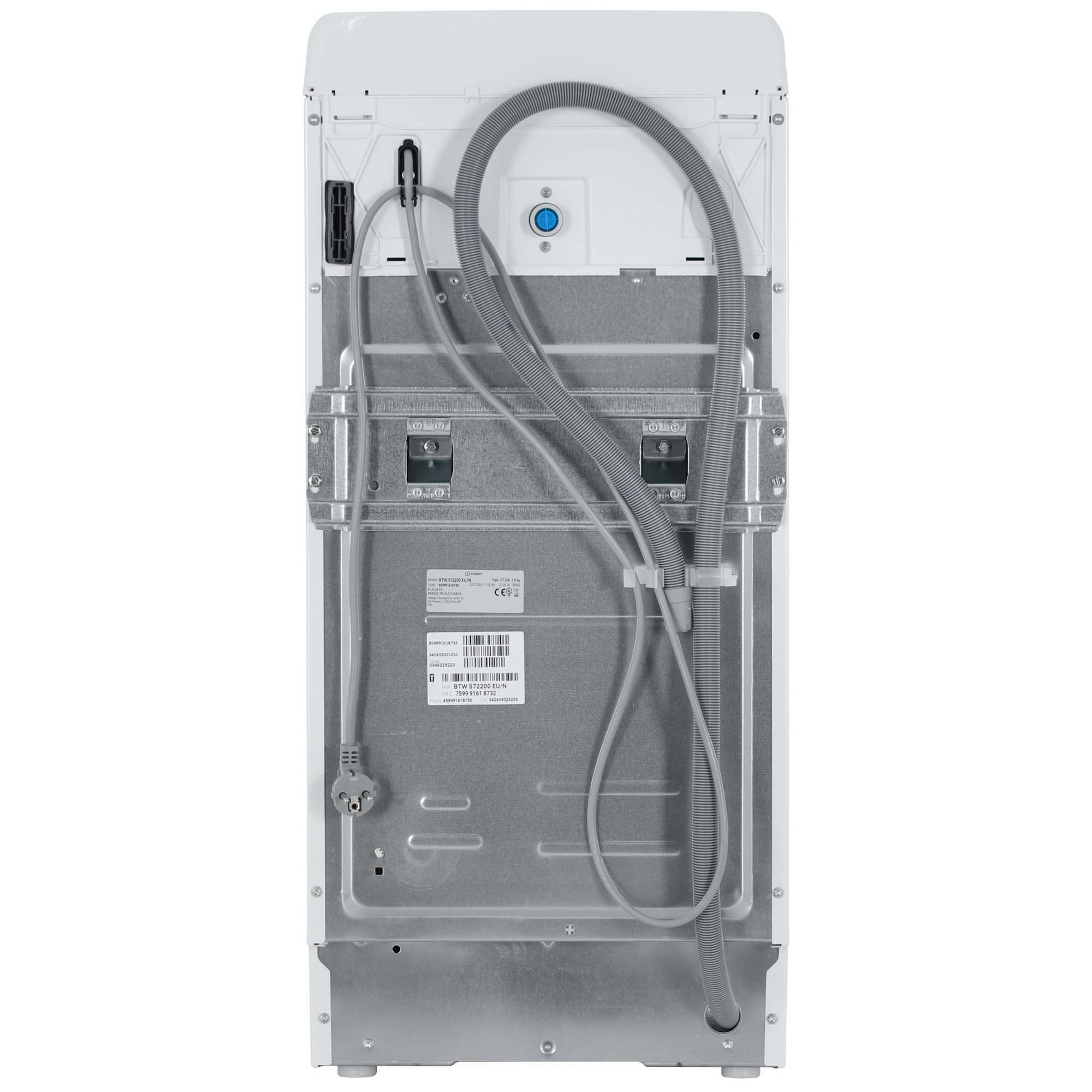 9153059 Стиральная машина Indesit BTW S72200 EU/N белый STDN-0110639 - Вид №10