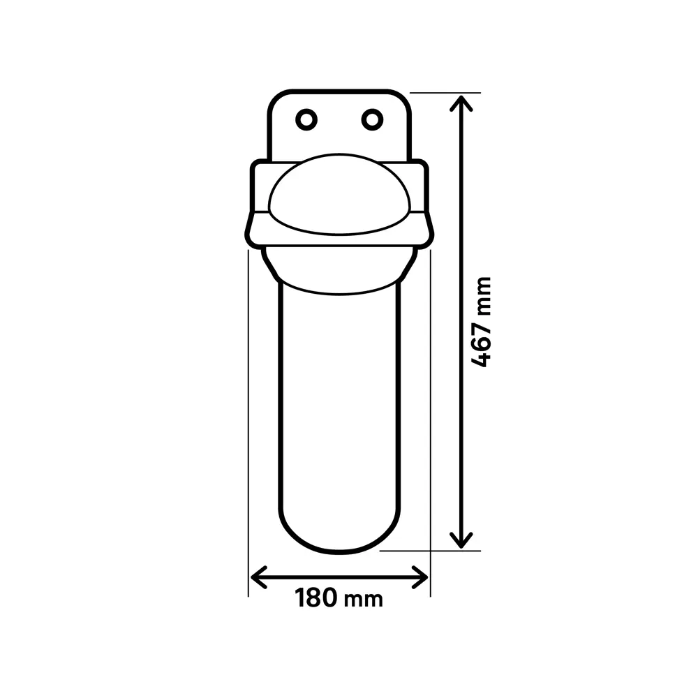 Корпус фильтра EQUATION Big Blue 10 для комплексной водоподготовки 89078540 STLM-0078088 - Вид №5