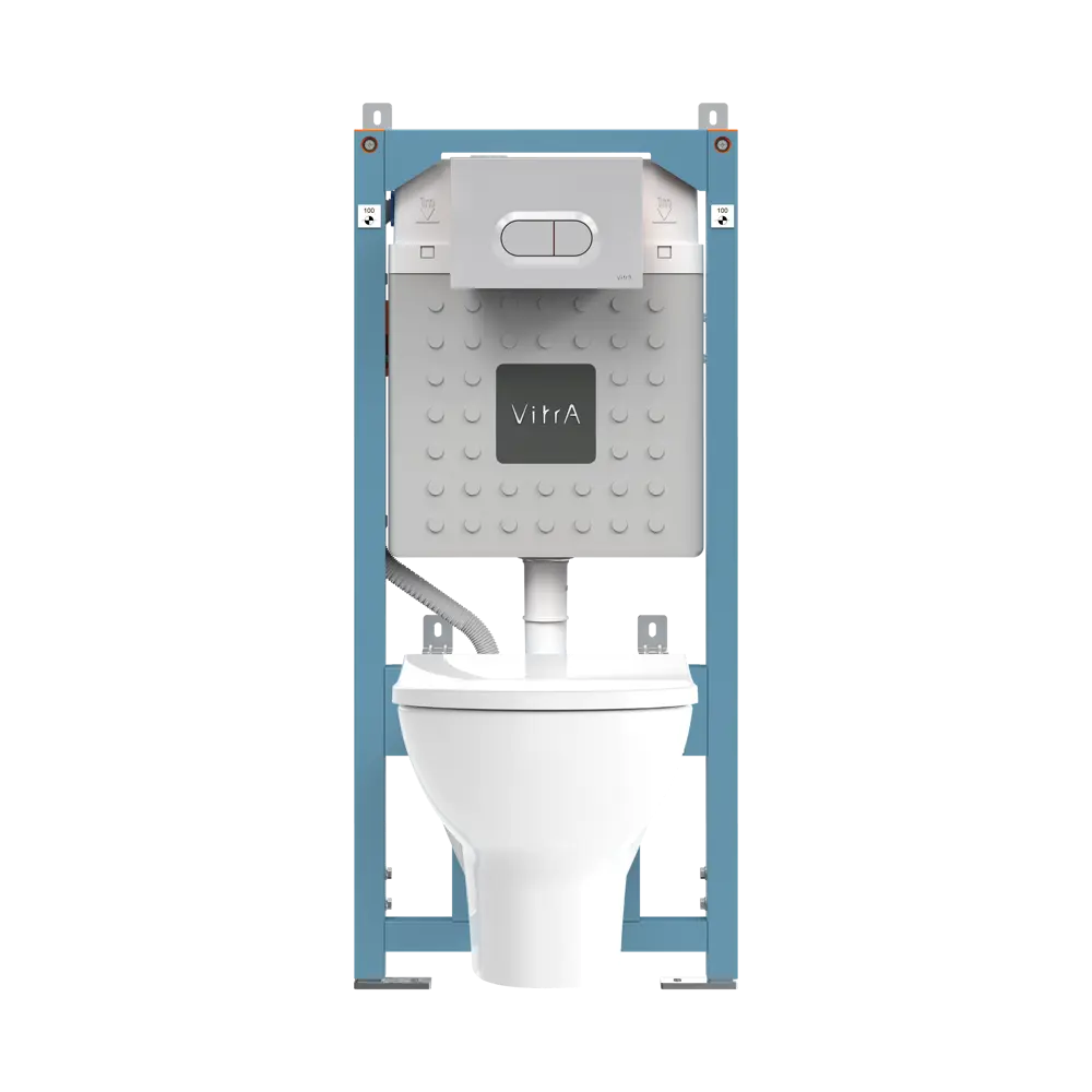 Комплект инсталляция с унитазом Vitra Stern 9016B003-7202 STLM-2020234 - Вид №1