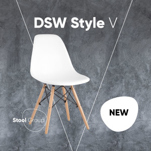 90842287 Стул кухонный Dsw style 81х53х46 см пластик цвет белый Tianjin COTEC Trade CO., LTD STLM-0408548 СТУЛ ГРУП