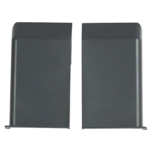 INDAUX Крышка-заглушка для навесов графит 43x13x72 мм (2 шт) 89402308