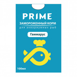 ПР0044913 Корм для рыб Гаммарус в блистере 100мл PRIME