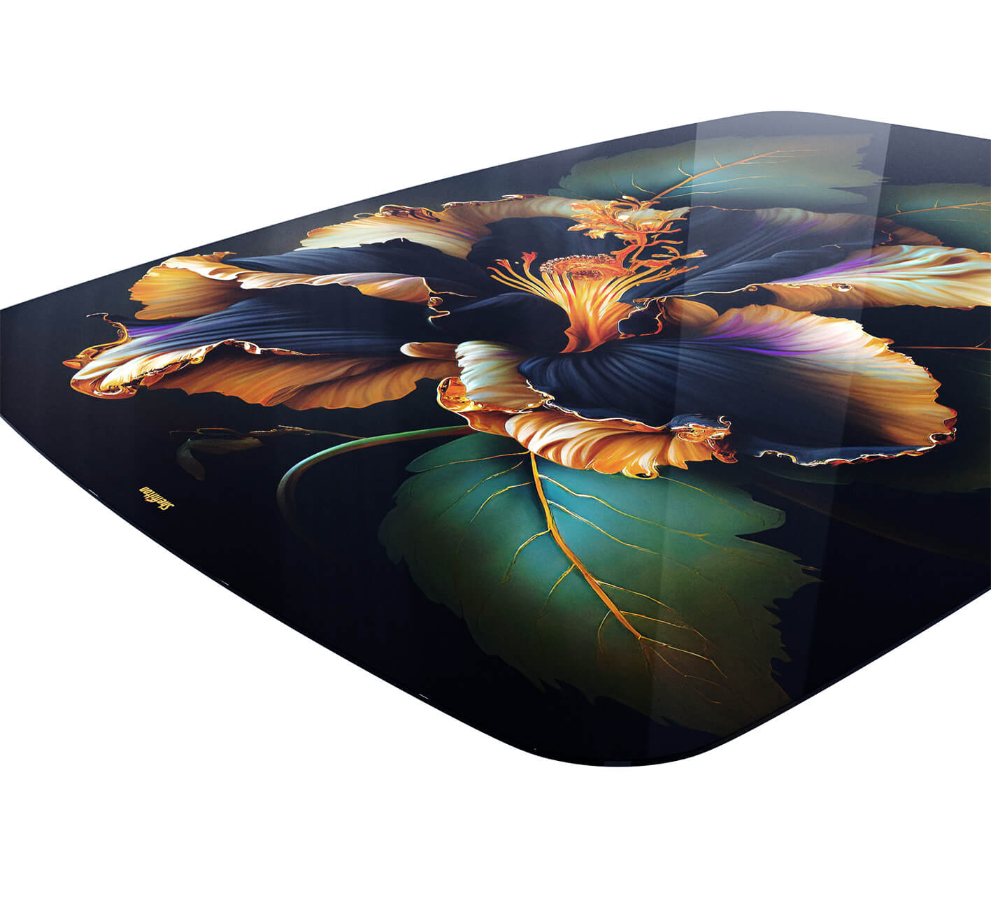 Стол SHT-TU12/TT32 118/77 стекло/МДФ Santreyd  - Вид №3