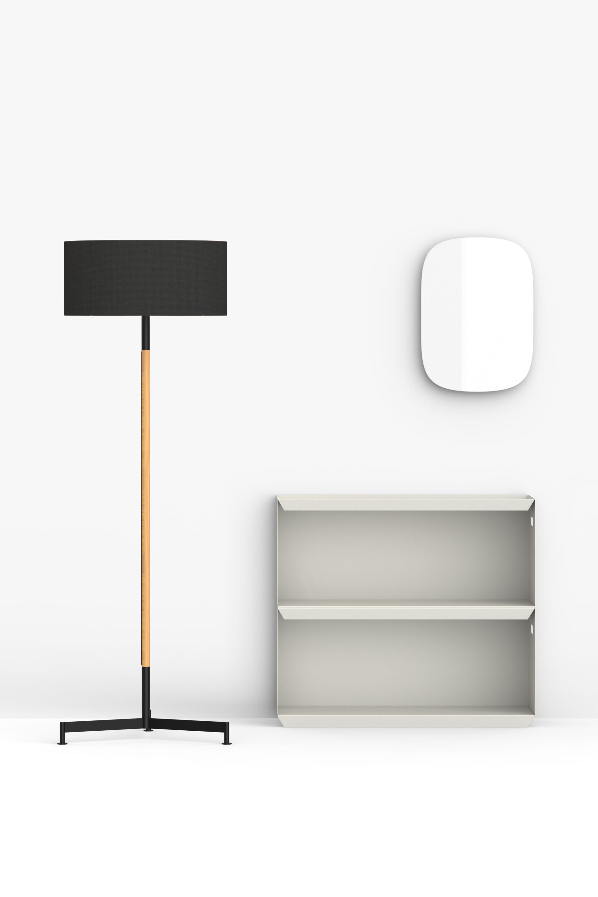 Настенное стеклянное зеркало FUNCTIONALS слайд ARCH-00054192 - Вид №17