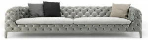 Arketipo Кожаный диван с тафтингом Windsor