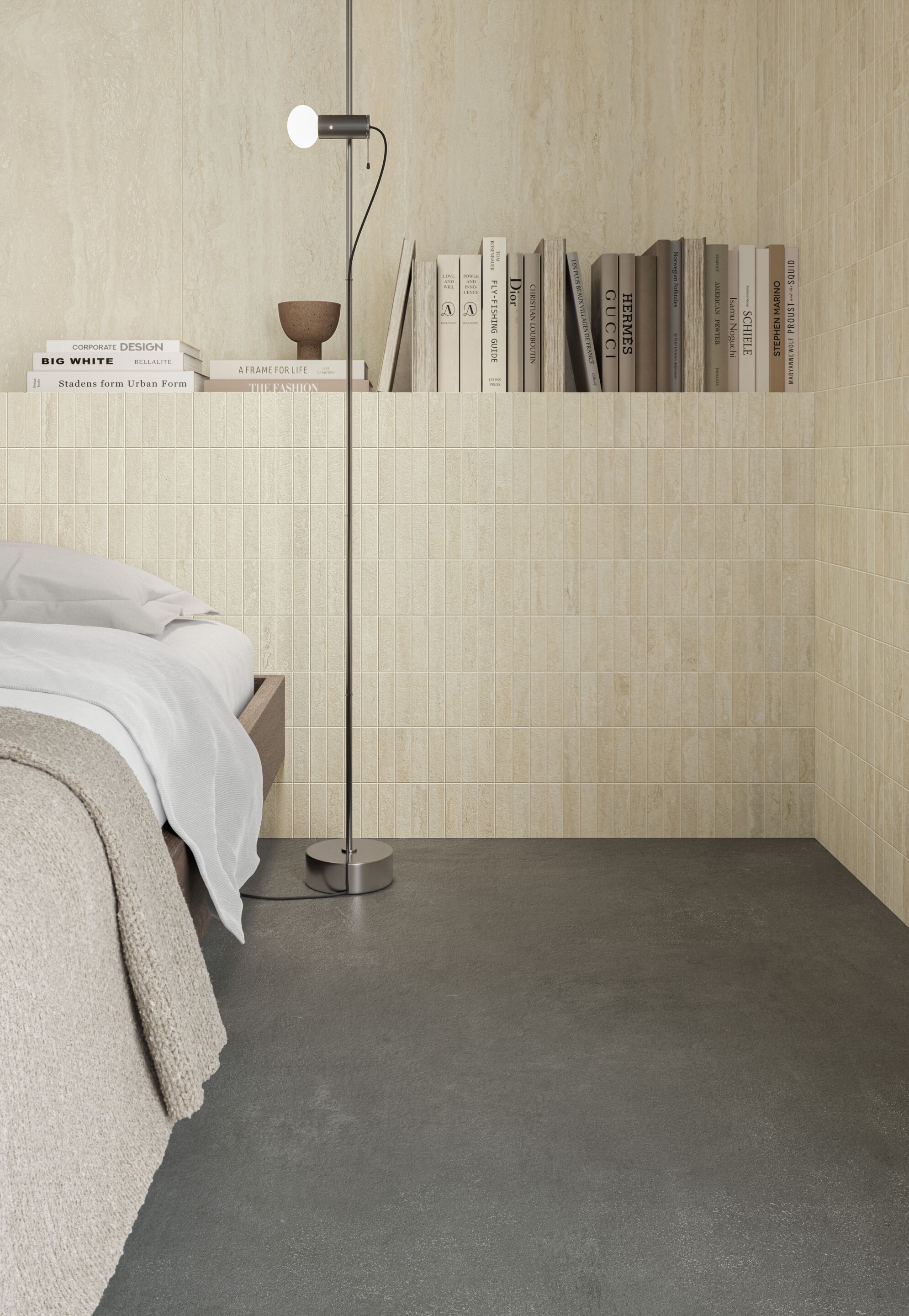 Напольное / керамогранит с эффектом травертина Italgraniti травертины ARCH-00032387 - Вид №4