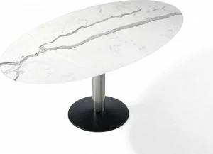 Draenert Обеденный стол овальной формы раздвижной из натурального камня Titan