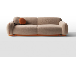 3-местный съемный тканевый диван