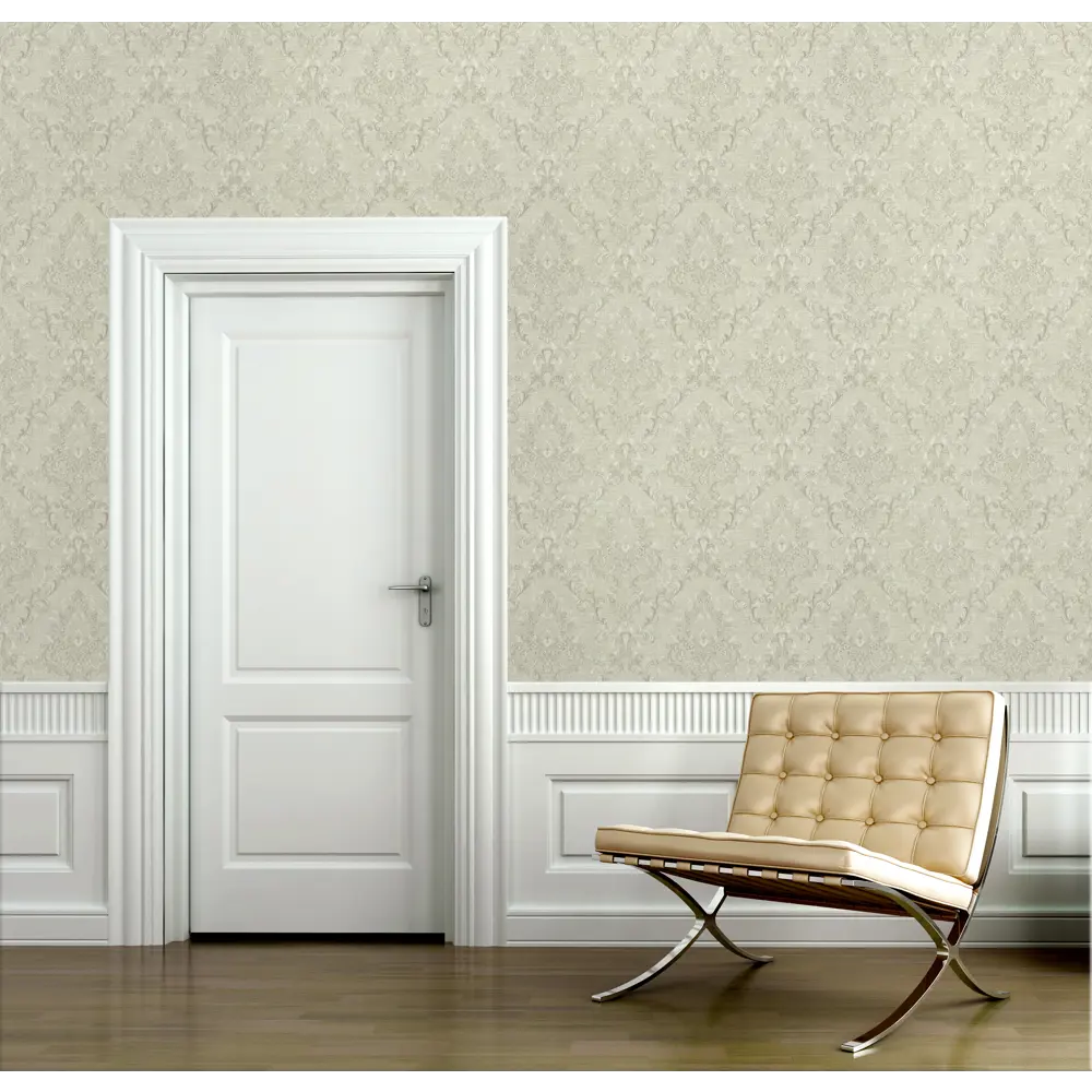 Обои флизелиновые Wallfashion Virtuoso бежевые 1.06 м GDVR3002 STLM-2023614 - Вид №2