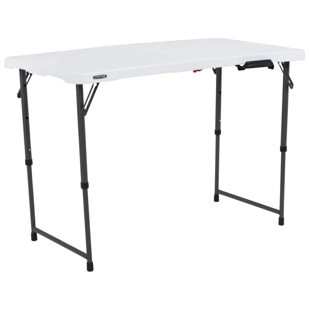 Стол садовый прямоугольный складной 170x61x74 см сталь/гранит Santreyd STLM-2086234