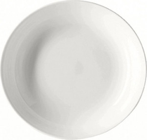 63056 Dibbern Тарелка суповая Dibbern "Белый декор" 22,5см Фарфор костяной