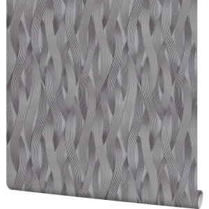 Обои флизелиновые Bravo Лучиана серые 1.06 м 81130BR29