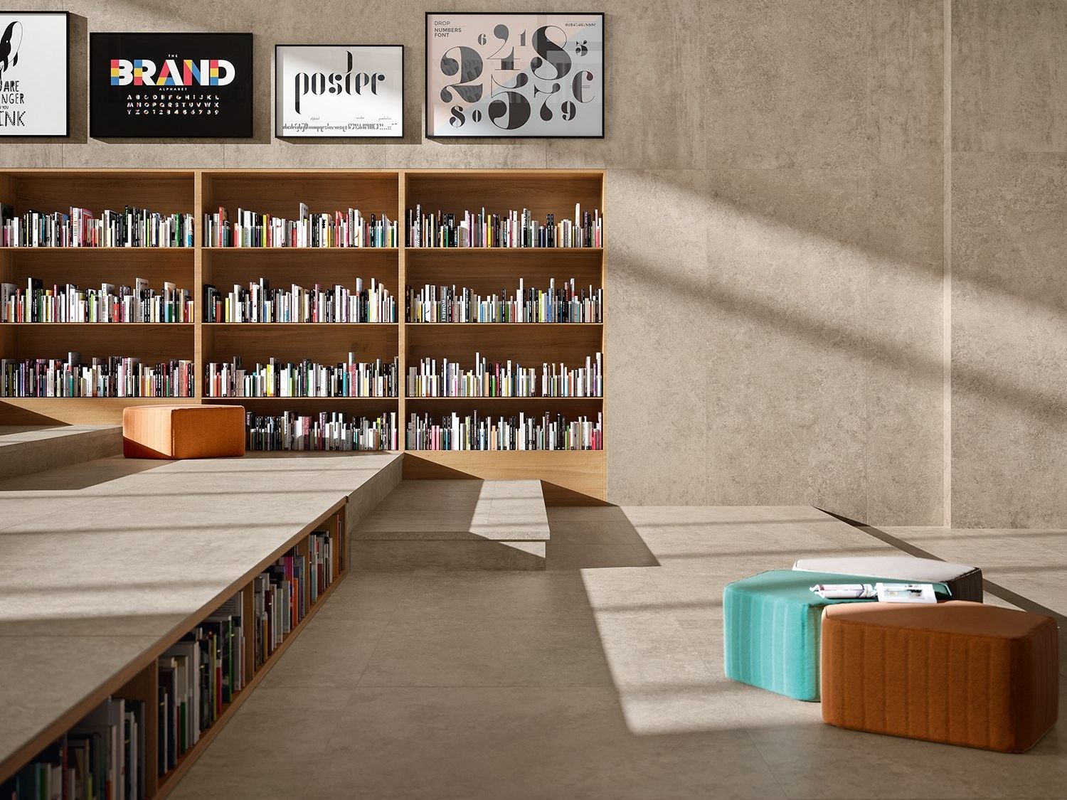 Пол из керамогранита с эффектом камня Atlas Concorde Lims ARCH-00023095 - Вид №11