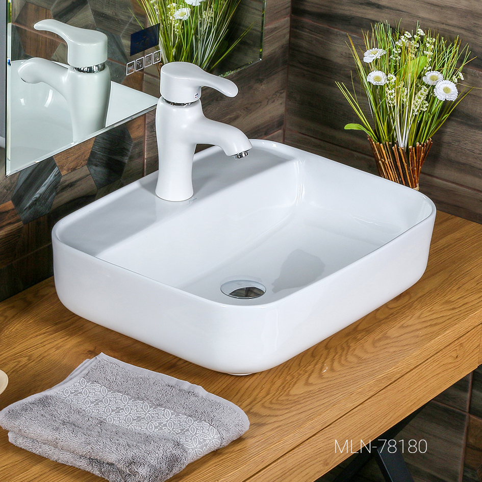 Накладная раковина melana mln-78180 78180-805