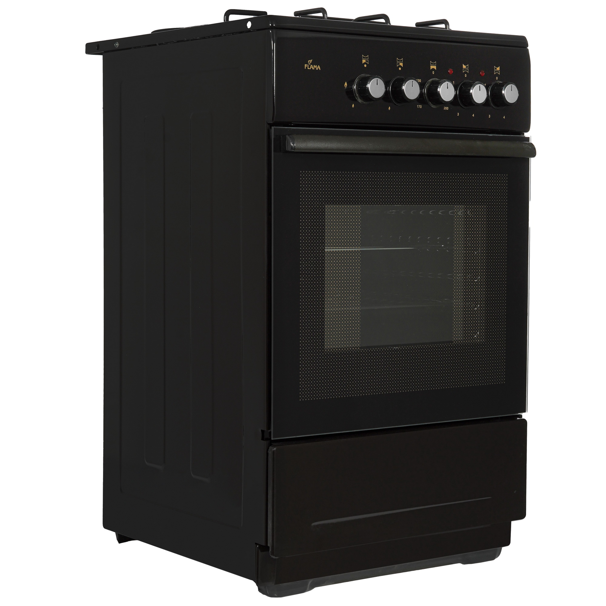 5320759 Комбинированная плита Flama RK 2201 B коричневый Flama group STDN-0128339 - Вид №1