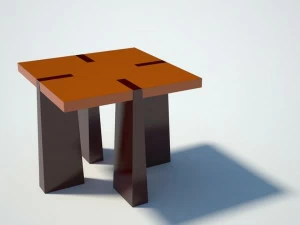 Zuri Design Квадратный стол из фанеры  00200