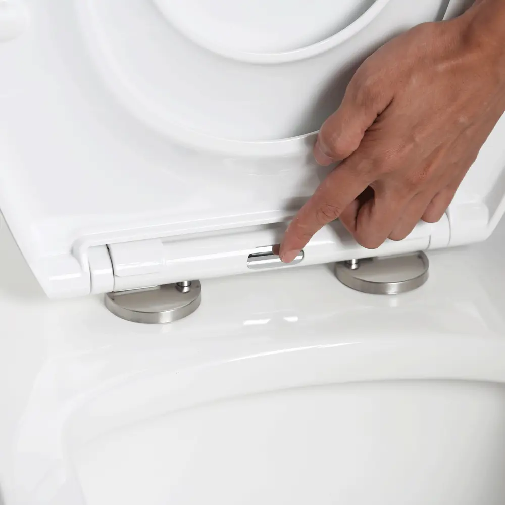 Сиденье для унитаза Sensea Family с микролифтом цвет белый STLM-2087926 - Вид №3