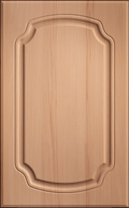 Фасады для кухни Классика Фрезеровка «Классика Романская» Бук дымчатый №186