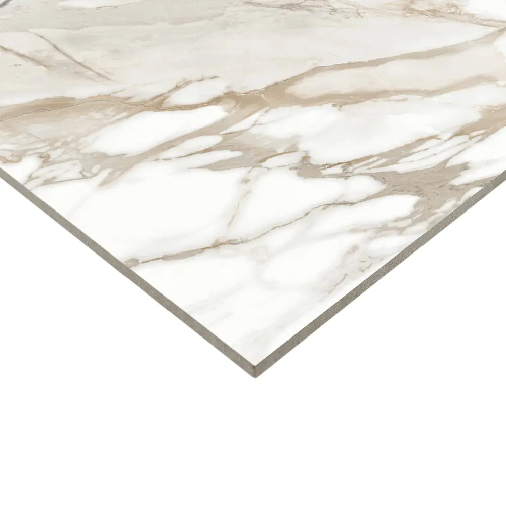 Глазурованный керамогранит Alma Ceramica Calacatta Gold 04 60x120 см 1.44 м² матовый цвет белый STLM-2162910 - Вид №3