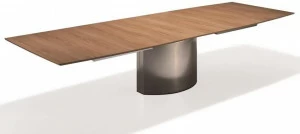 Draenert Раскладной прямоугольный обеденный стол из дерева
