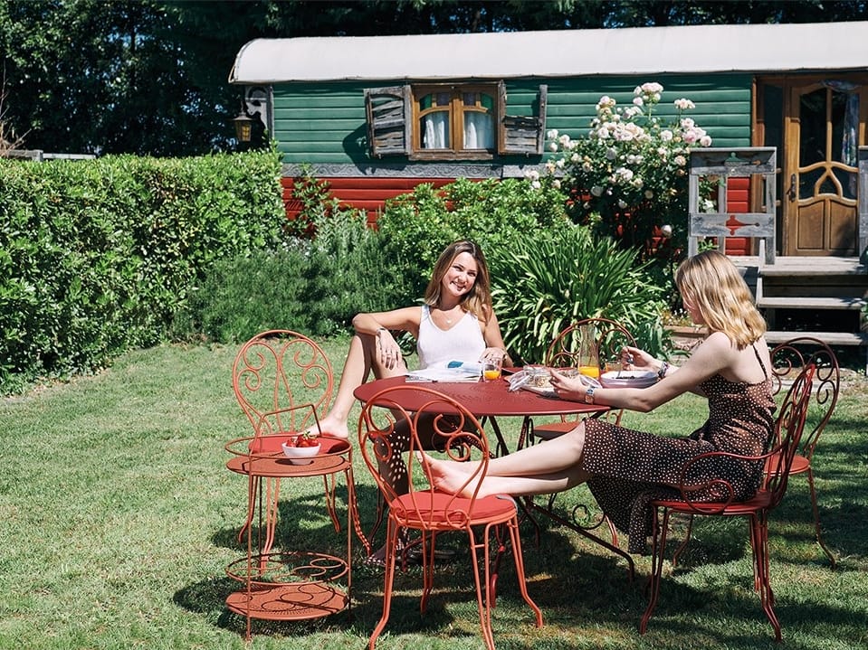 Алюминиевый круглый садовый столик Fermob ARCH-00051466 - Вид №4