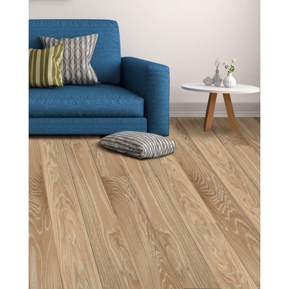 Паркетная доска однополосная «Дуб Латте» лак 0.984 м² Tarkett STLM-2143906 - Вид №7