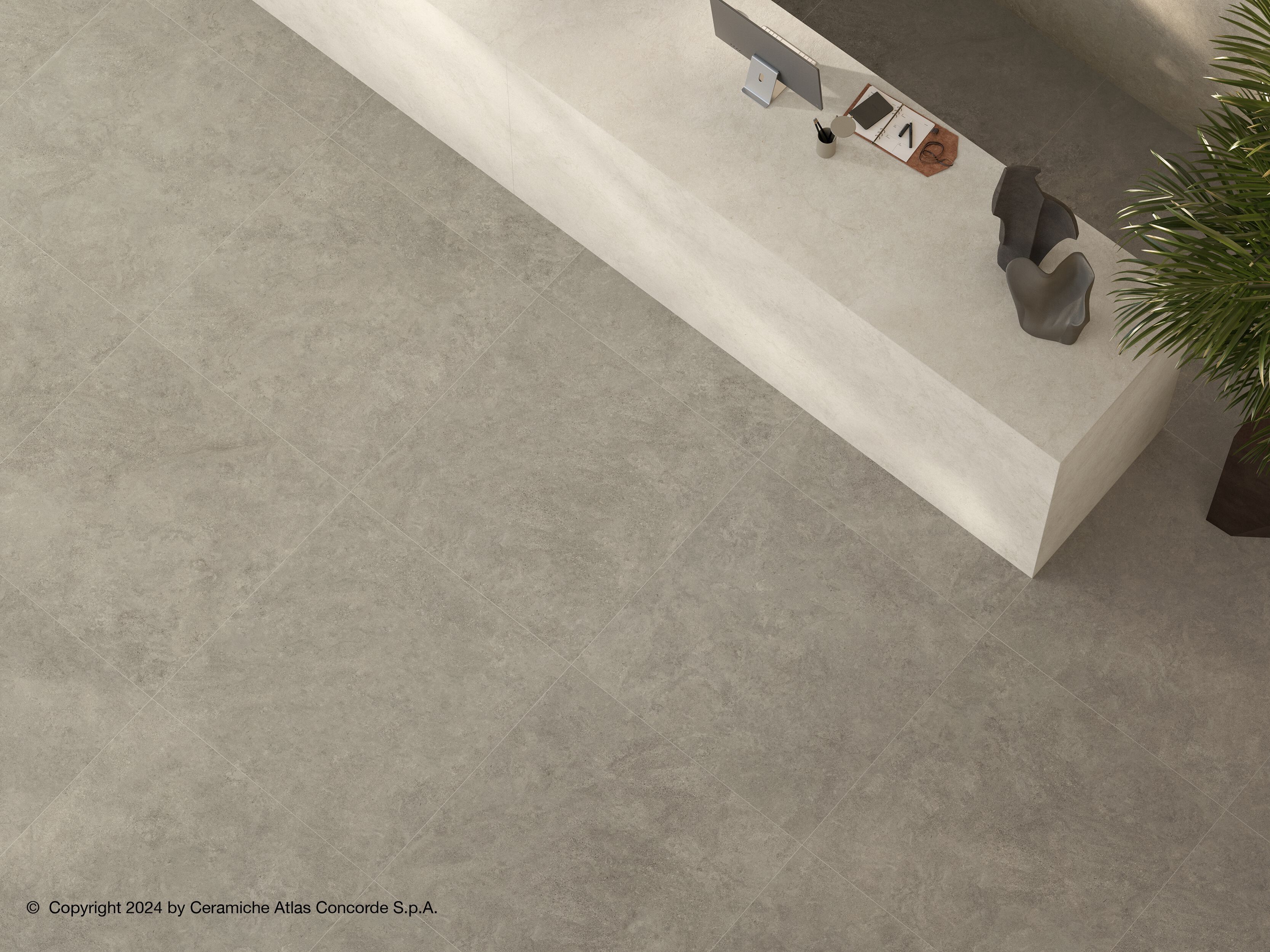 Пол / облицовка керамогранита с эффектом камня Atlas Concorde Boost Icor ARCH-00113949 - Вид №5