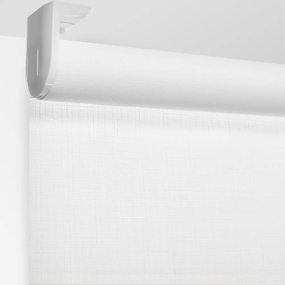 Штора рулонная Inspire Шантунг 140x175 см белая STLM-2072566 - Вид №3