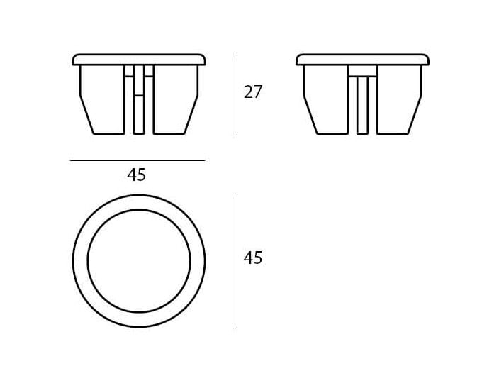 Круглый стол из тикового дерева Il Giardino di Legno Outline ARCH-00041503 - Вид №2