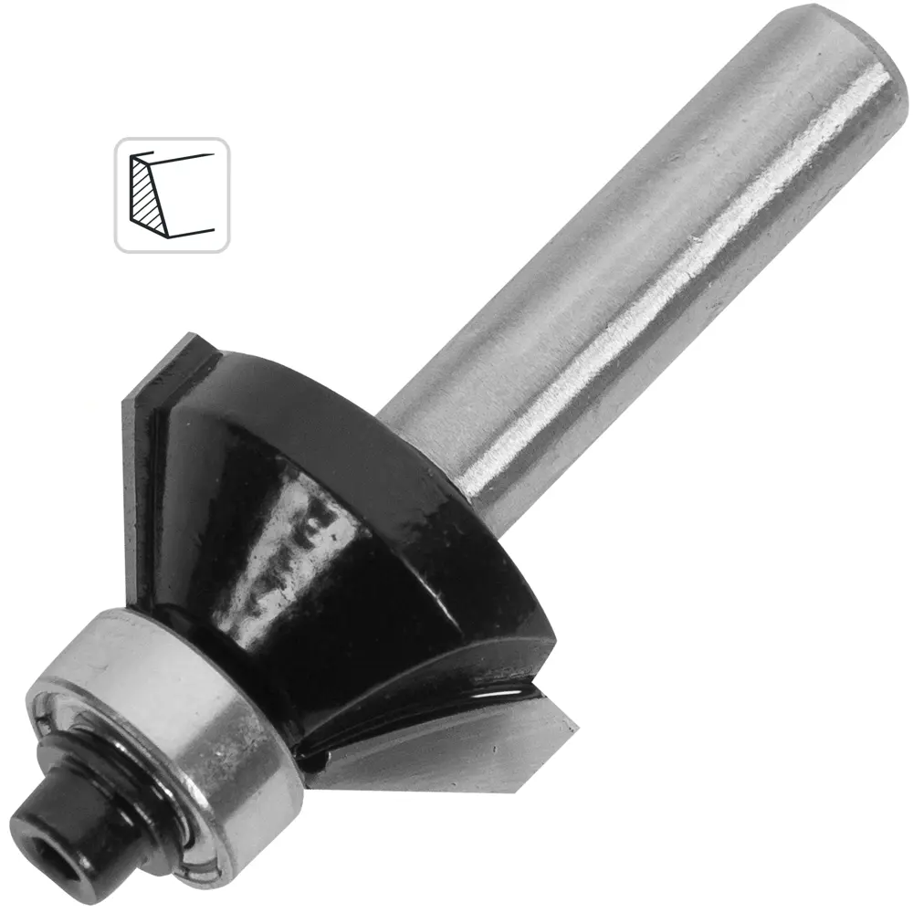 Фреза кромочная конусная Fit 36687, по дереву, 25x50 мм STLM-2055858