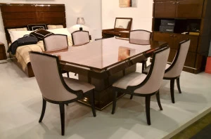 Обеденный стол раздвижной коричневый 210-310 см Mon HURTADO MON 00-3981542 Коричневый