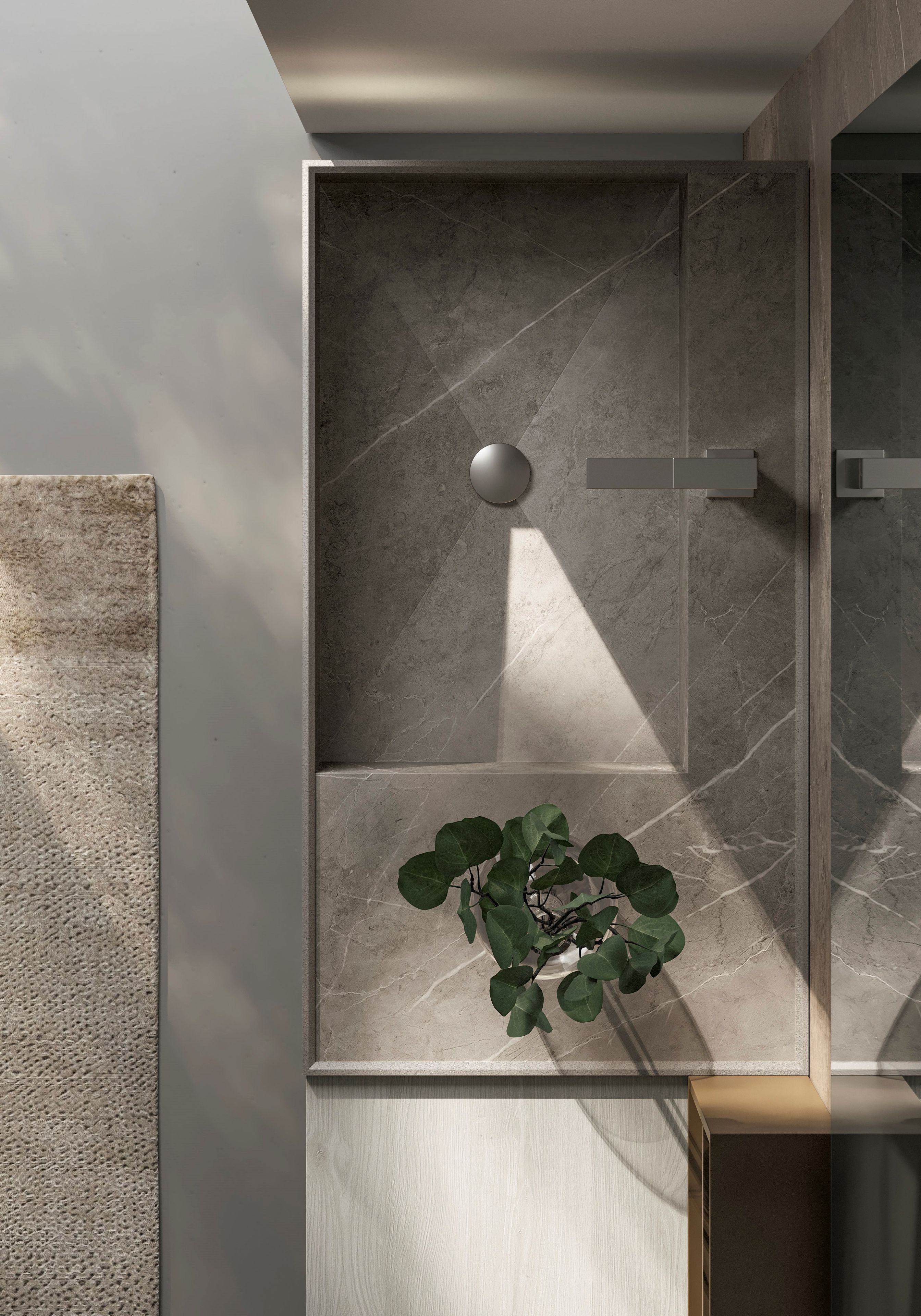 Подвесной умывальник Ideagroup Nyù ARCH-00052670 - Вид №3