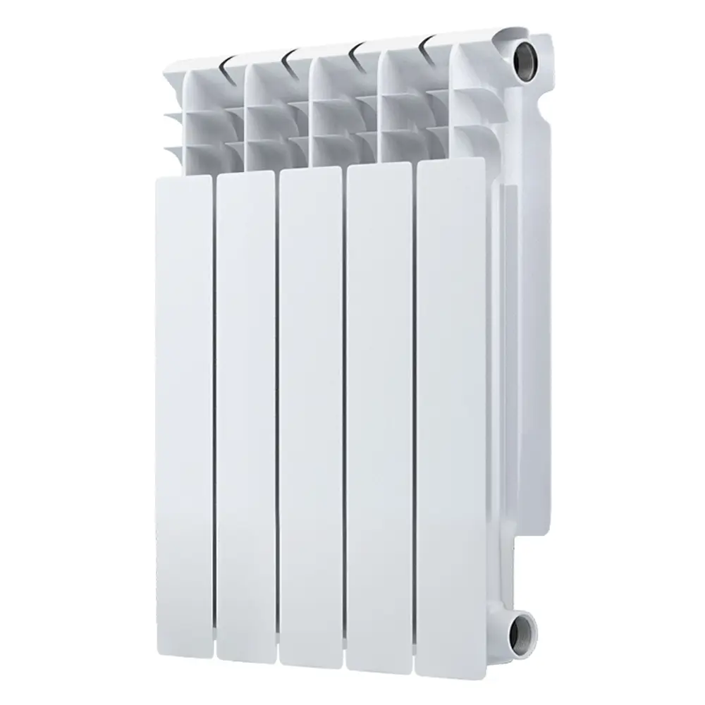 Радиатор секционный Oasis Bimetal 500/96 5 секций боковое подключение биметалл белый STLM-2074856 - Вид №1