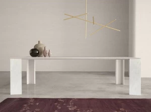 International Marmi Прямоугольный мраморный стол Contemporary Im9600