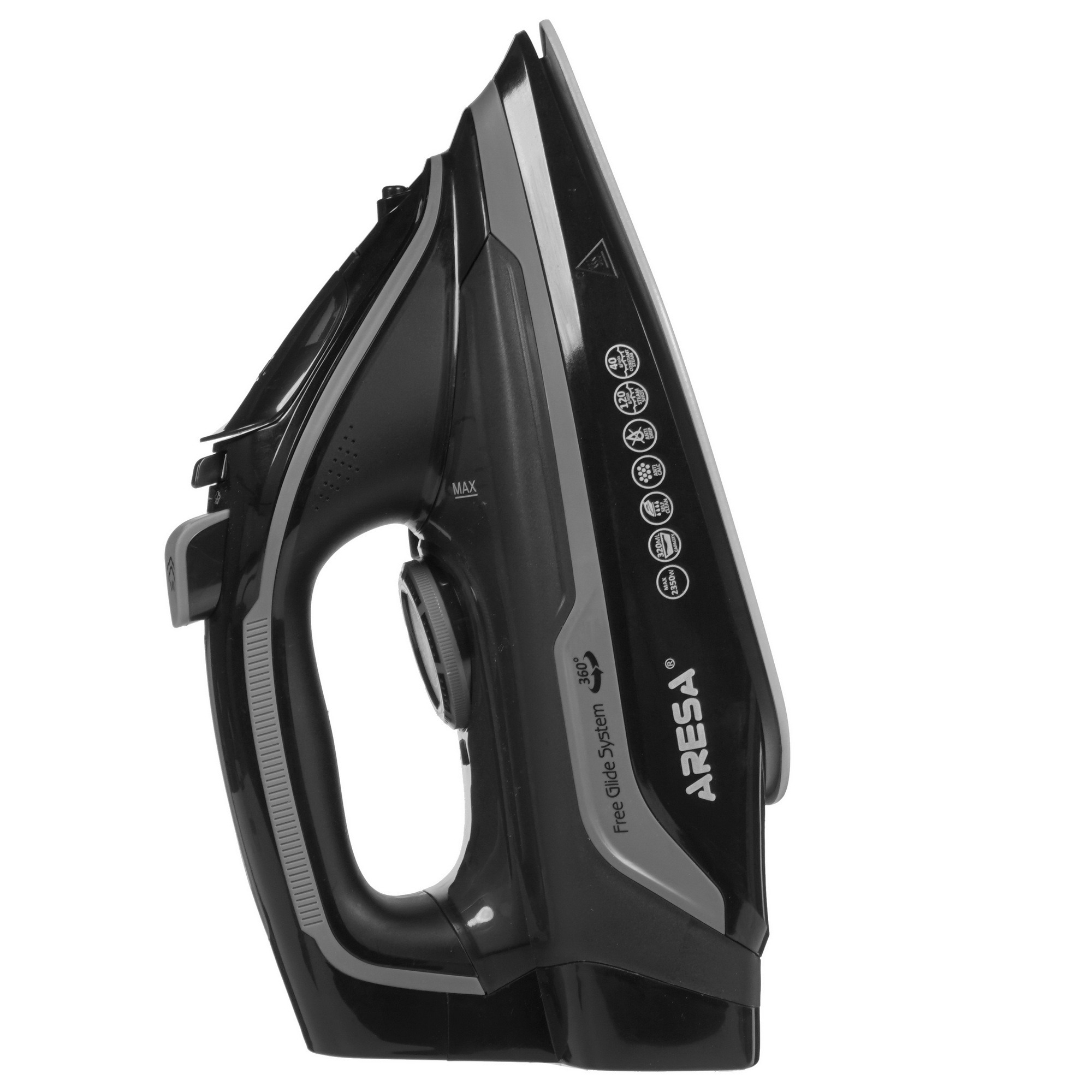 5309388 Утюг ARESA AR-3124 черный STDN-0139523 - Вид №2