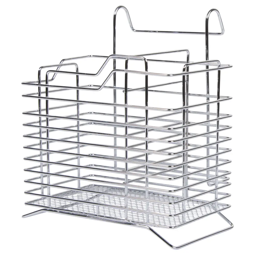 Полка для ложек Delinia 150х115х180 мм цвет хром 15873533 STLM-2161245 