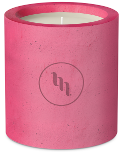 86731818 Свеча ароматизированная в гипсе Melange розовая 7 см STLM-0071027 BAGO HOME