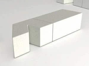 Manufatti Viscio Модульная скамья из реконструированного камня без спинки Viceversa